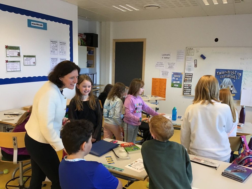 Sendiherra í heimsókn