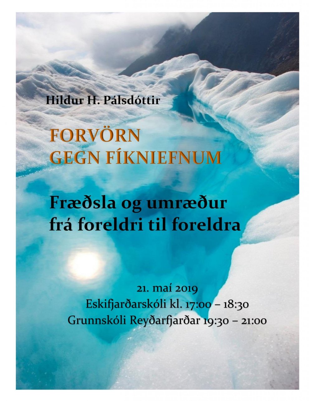 Forvörn gegn fíkniefnum