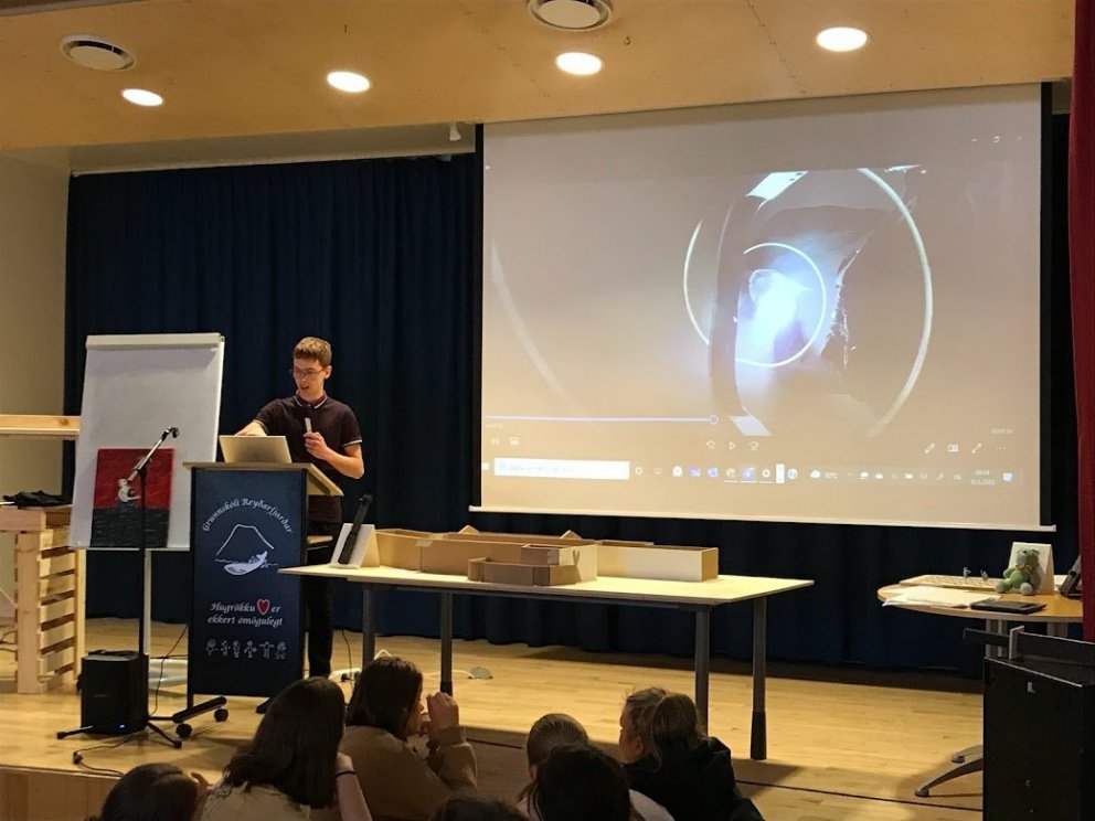 Heimir Þórarinsson segir frá verkefni sínu