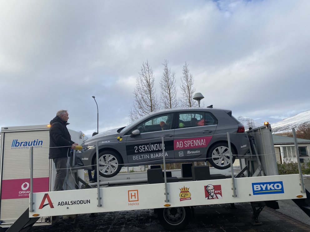 Veltibíllinn - beltin bjarga