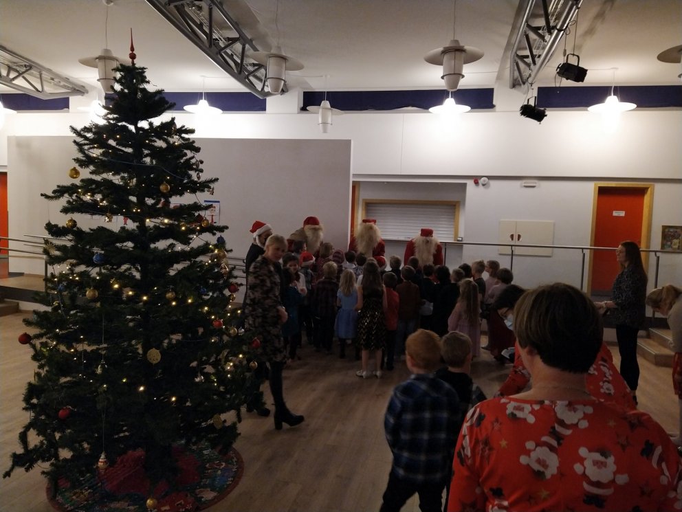 Jólasveinarnir heimsóttu okkur í dag!