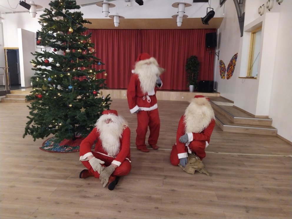 Jólasveinarnir knáu sem heimsóttu okkur fyrir jól