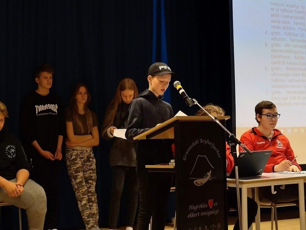 Frá aðalfundi nemendafélags GR