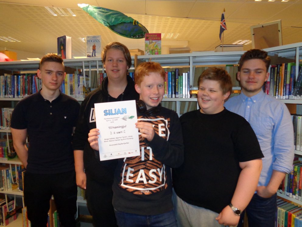 2. verðlaun í Siljunni