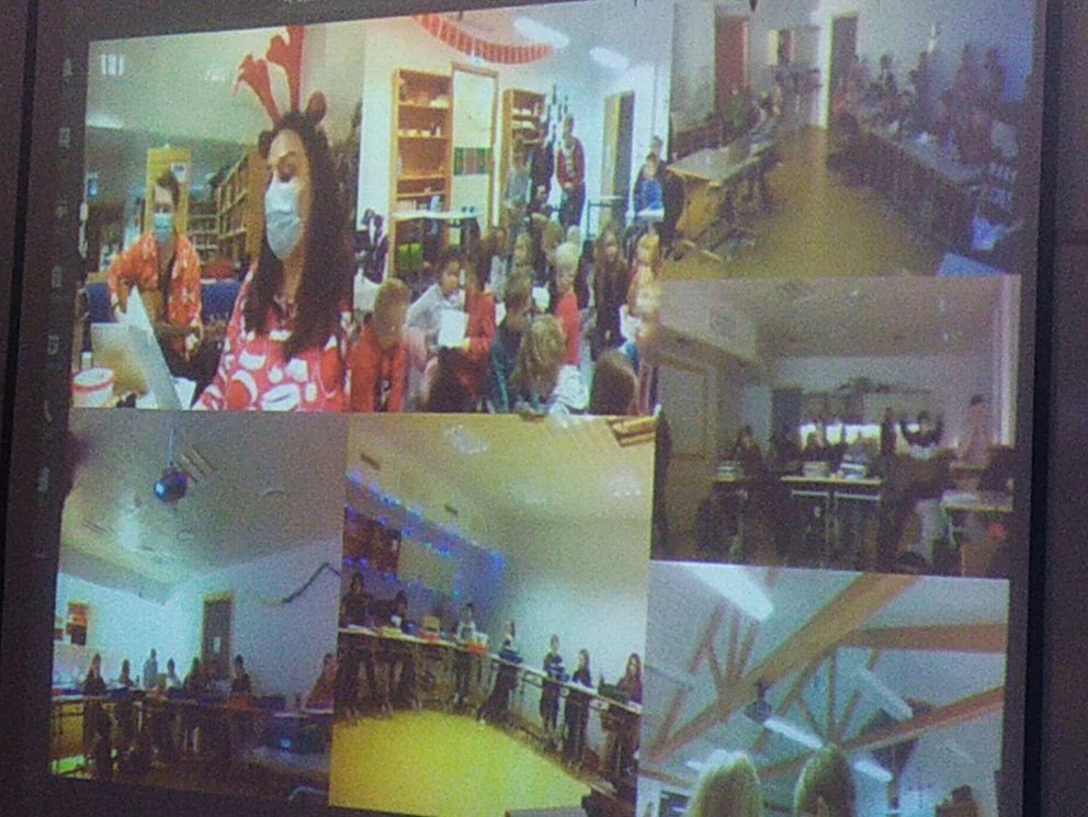 Jólasöngur á Teams