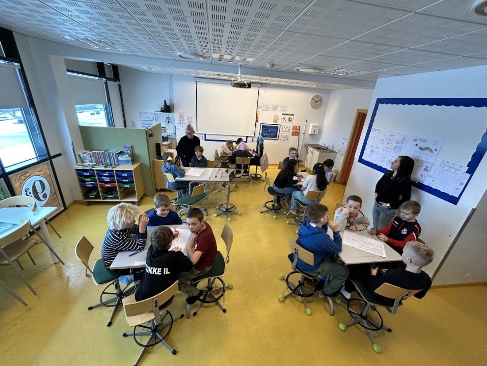 Frá stubbaþingi 4. bekkjar