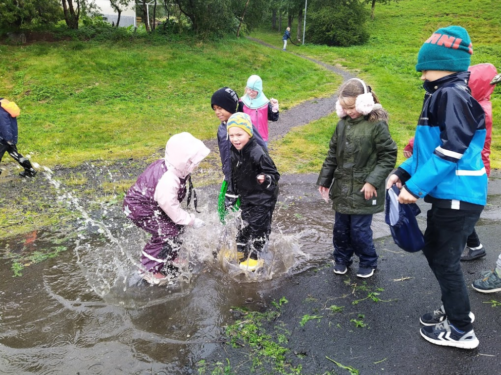 Nemendur eru komnir í páskafrí