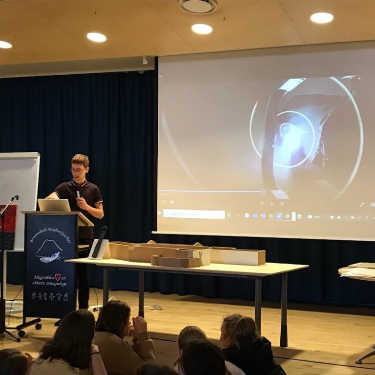 Heimir Þórarinsson segir frá verkefni sínu