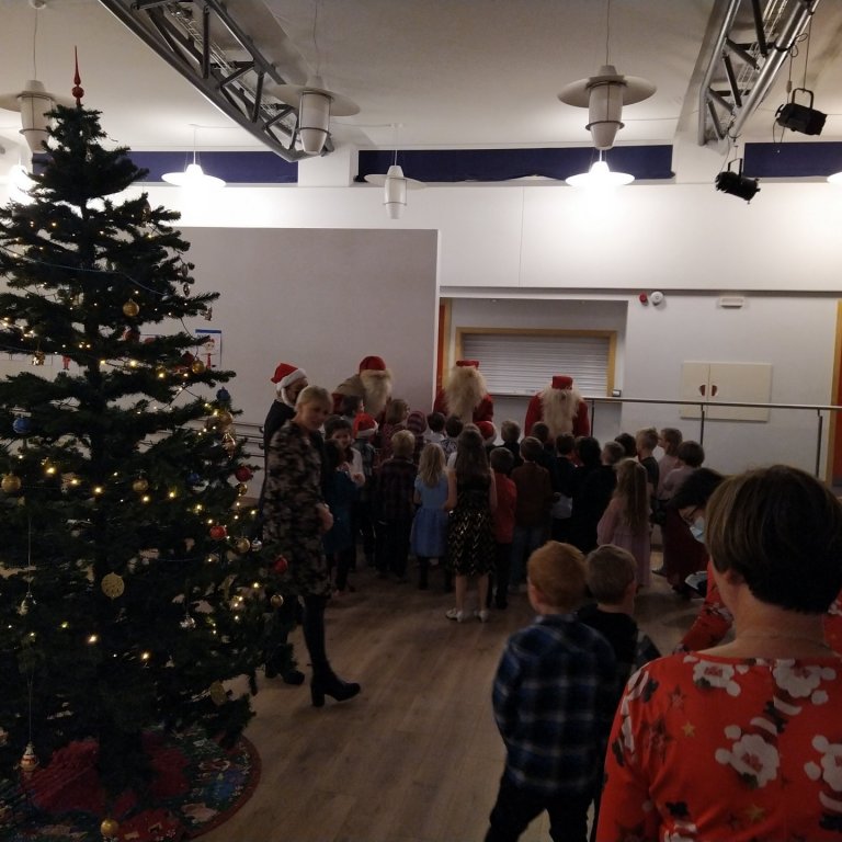 Jólasveinarnir heimsóttu okkur í dag!