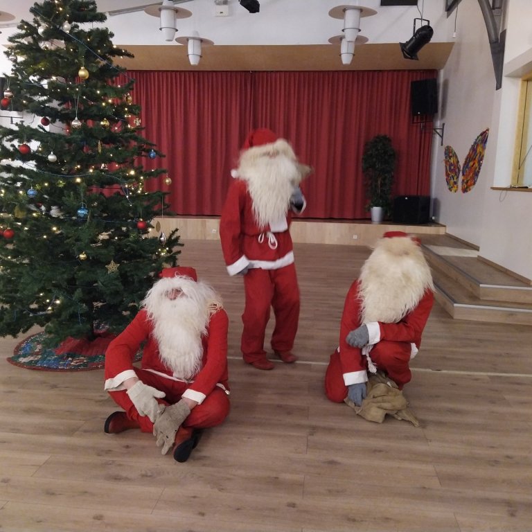 Jólasveinarnir knáu sem heimsóttu okkur fyrir jól