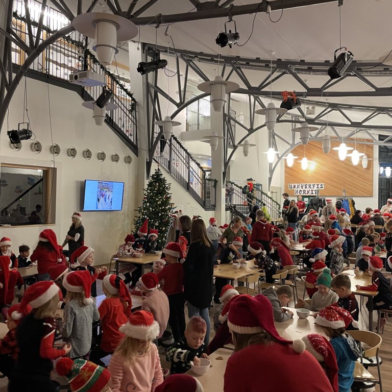 Jólahúfudagur og piparkökur málaðar