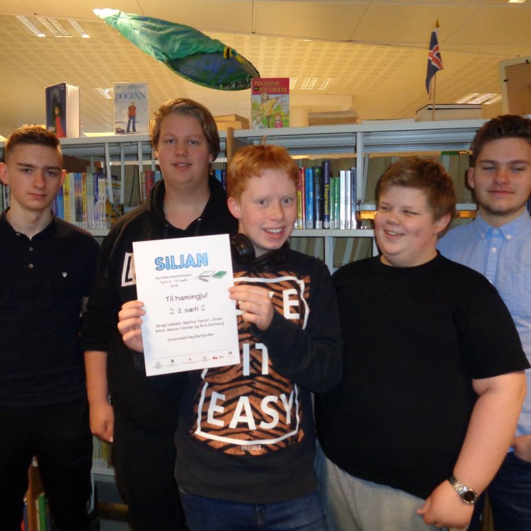 2. verðlaun í Siljunni