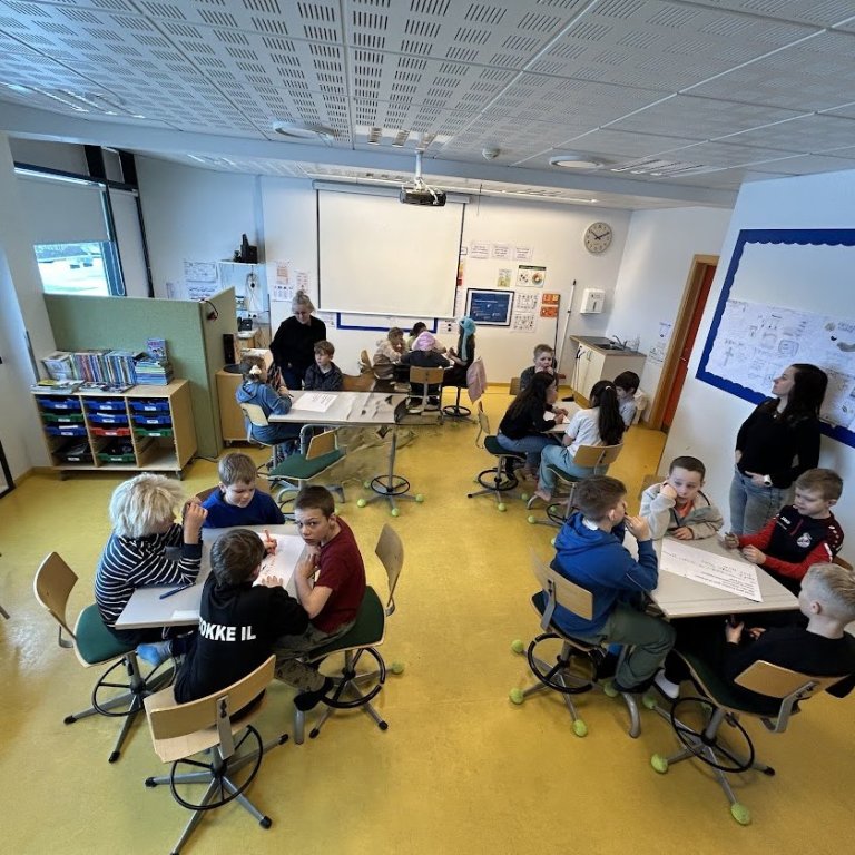 Frá stubbaþingi 4. bekkjar