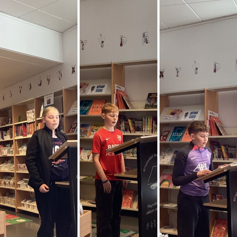 Stóra upplestrarkeppnin  - Undankeppni